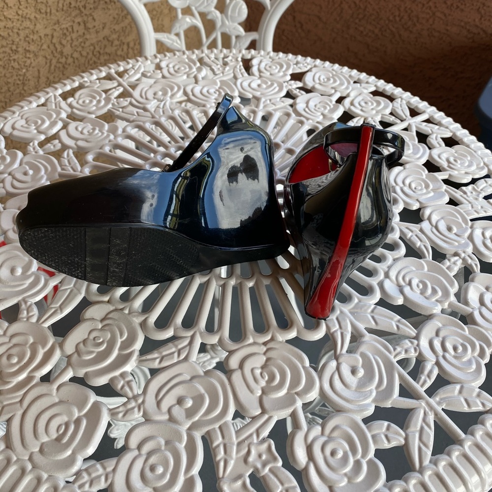 Rubber platform shoes - Picture 6 of 8